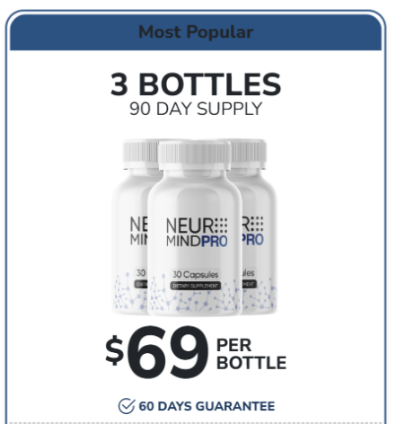 Neuromind Pro 3 Bottles