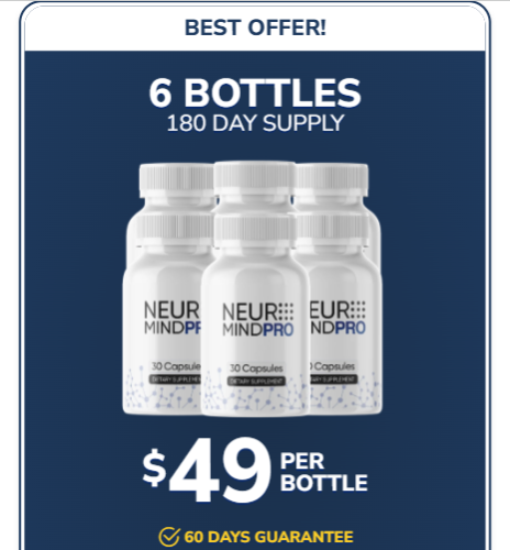 Neuromind Pro 6 Bottles